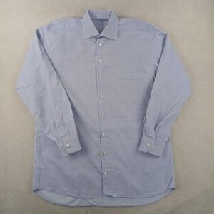 Mark Shale 17 Tall XL Mens Shirt 24x32 Dress Casual